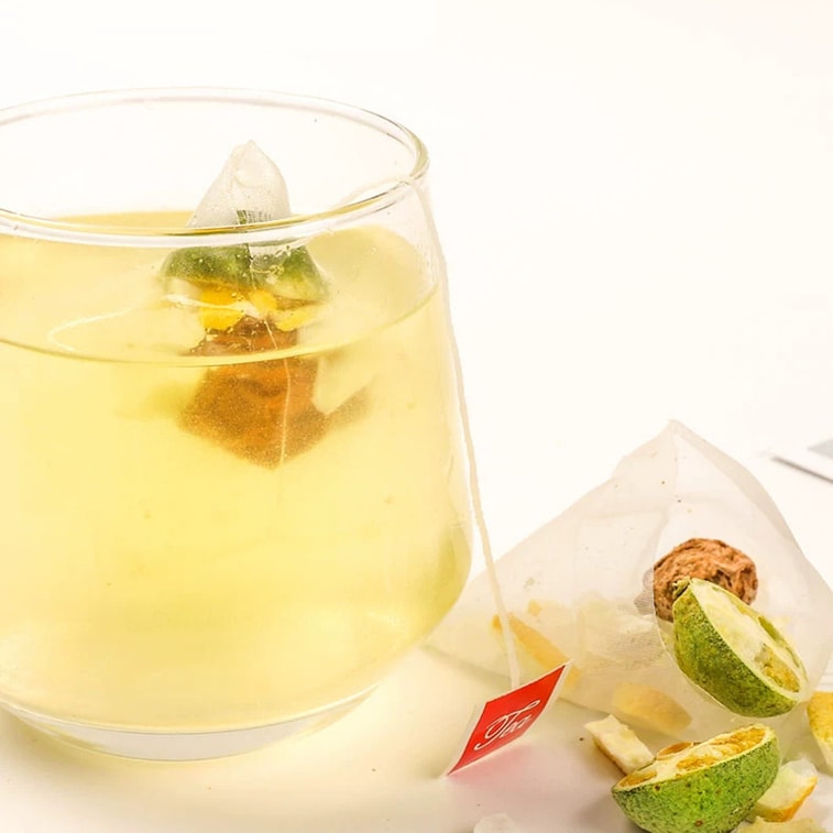 【Expédition directe du Canada】 Thé au kumquat, prune et citron Sifanda 100g (10g × 10 sachets) Sucré et rafraîchissant, idéal pour l'après-midi pour dégraisser et réveiller l'esprit, convient pour infusion à froid et à chaud, cadeau de fête, mélange de sachets de thé, thé aux fruits décontracté pour l'après-midi 5