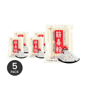 巴適哥 筋喜粉 粉耗子馬鈴薯粉 200g *5【5份超值裝】【網紅筋喜粉空心粉 地域特色軟糯Q彈】【可用於火鍋串串香麻辣燙】