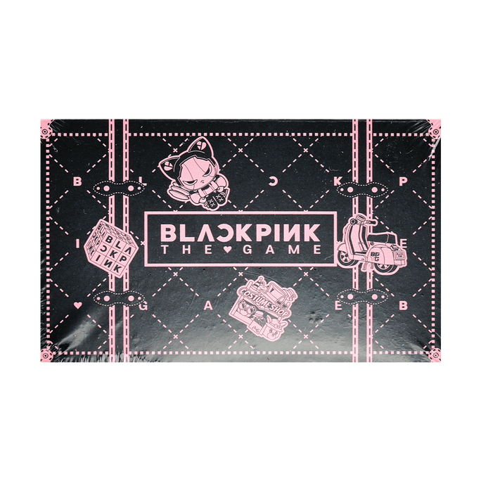 韩国BLACKPINK 游戏卡盒子 官方周边 The Game Coupon Card YG特典K4小卡
