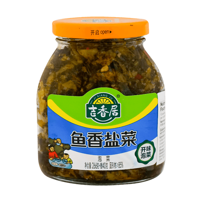 吉香居 魚香鹽菜 開味下餐 306g