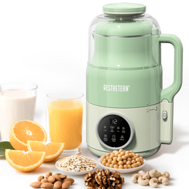 All-in-One Smart Almond Milk Oat Milk Maker, Multifunctional Blender for Juice and Smoothies, 27.05fl oz for Families