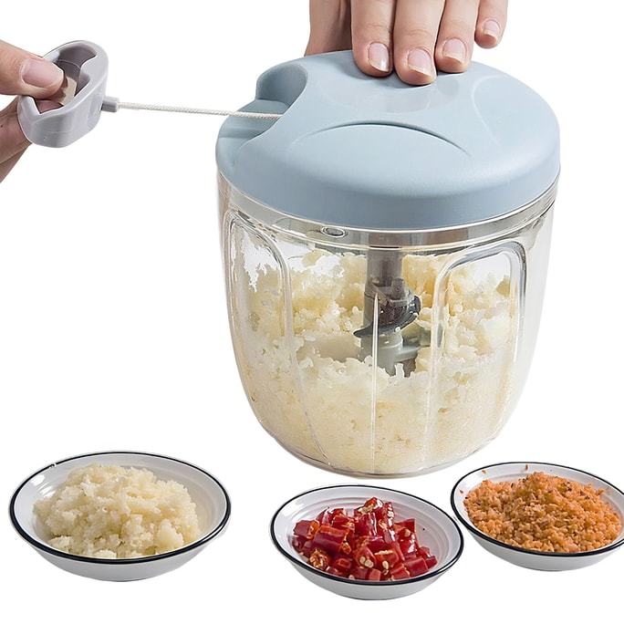 900ml Manual Food Processor Vegetable Chopper