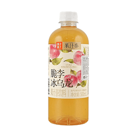 바삭한 자두 아이스 우롱차 16.91 fl oz 【과일차 음료】【상쾌한 뒷맛】