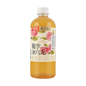 Crispy Plum Iced Oolong Tea 16.91 fl oz 【Fruit Tea Drink】【Refreshing Aftertaste】