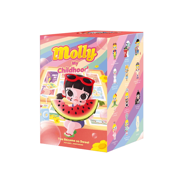 商品详情 - 泡泡玛特POP MART MOLLY我的小时候系列盲盒手办 单个 - image  0