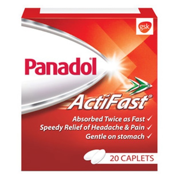 商品详情 - 英国 panadol 普拿疼 速效药丸 20pcs - image  0