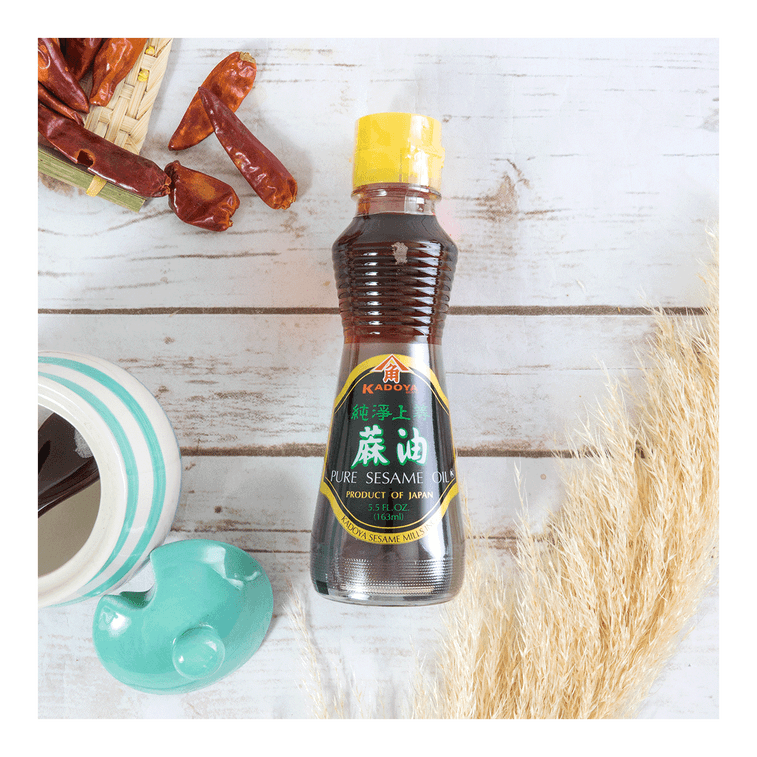 日本KADOYA八角 100%纯净上等麻油 163ml【烹饪炒菜凉拌芝麻香油】 6