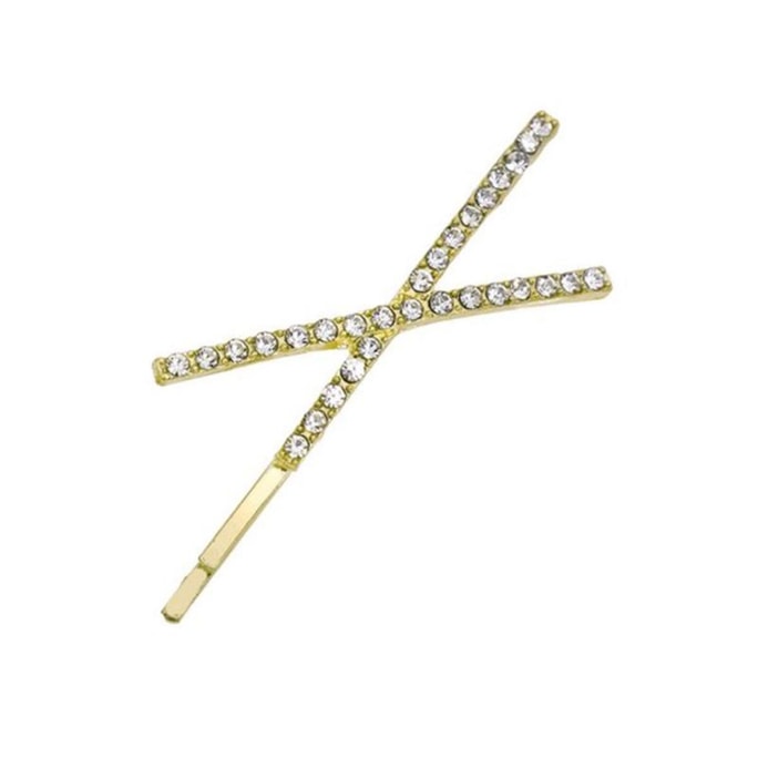 【日本直郵】LUPIS cross line X形 十字形 髮夾 發卡