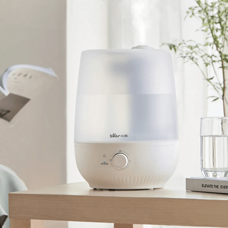新品登陆】BEAR小熊加湿器上加水银离子抗菌静音大雾量卧室办公室家用
