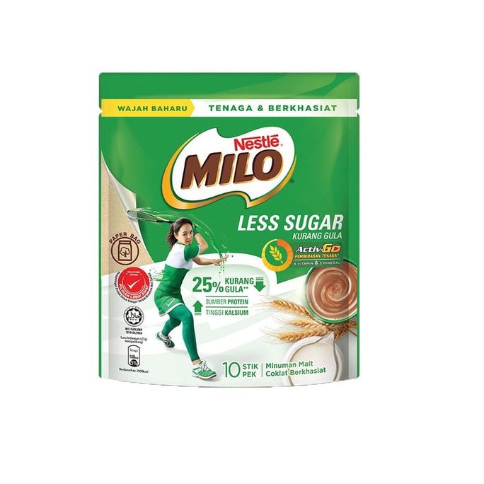 Milo Active  Go Less Sugar 10x27g