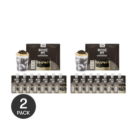 플라이밀 단백질 쉐이크 흑임자 (45g * 7개입) *2【2팩 세트】