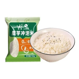 Fat Donglai Konjac Rice for Fat Loss and Meal Replacement Ready-to-eat Organic Real Rice 100g*2