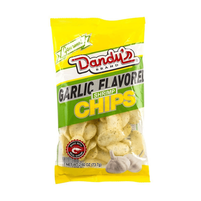 Shrimp Chips Garlic Flavor,2.6 oz