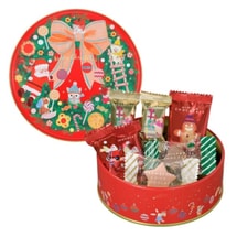 2025 Christmas Limited Edition Joyful Hour Chocolates Red Tin Box 33g