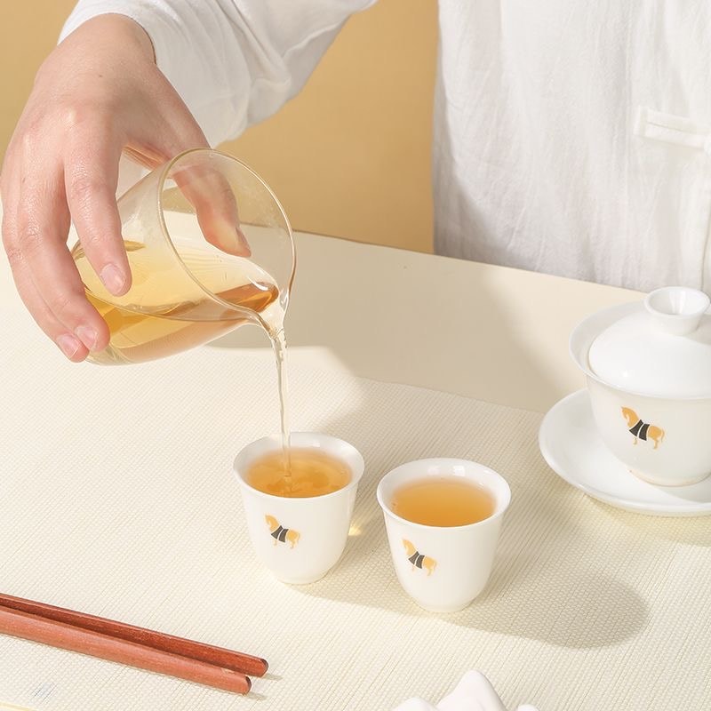 中国直邮】 八马茶业福鼎白茶寿眉太姥山原产地经典白茶饼茶叶饼装357g