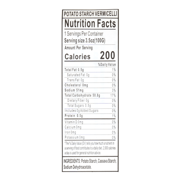 HAOGEMEN Potato Starch Vermicelli 245g