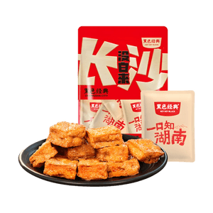 黑色经典 长沙捞汁豆腐 豆干 96g【湖南特产】