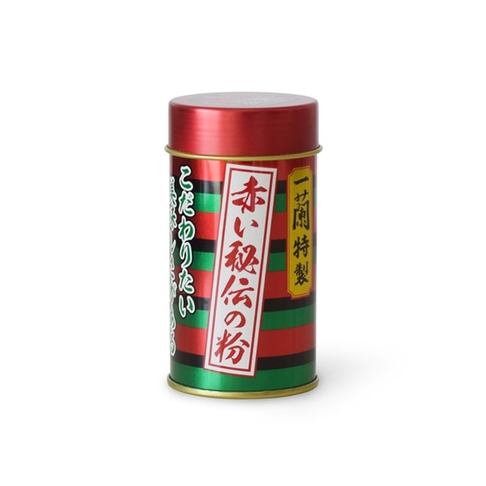 【日本直送品】一蘭ラーメン 秘伝のチリパウダー 14g 缶入り