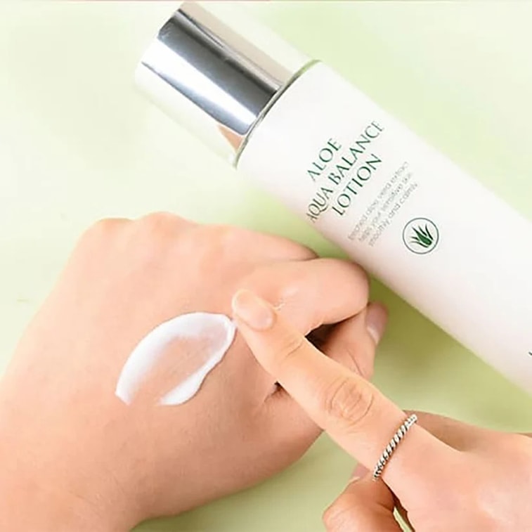 韩国 吉高特 芦荟水润平衡护肤三件套 清爽补水令肌肤柔润舒适 4