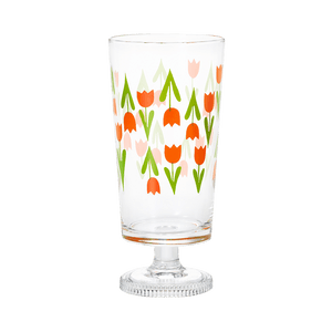 ISHIZUKA GLASS||ADERIA 昭和レトロ ステムグラス||チューリップ 1個