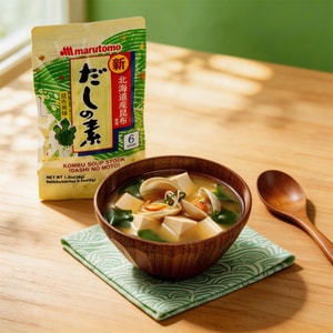 Kombu Dashi No Moto - Japanese Kelp Soup Stock Base, 1.3 oz 【For Soups, Broths, and Noodle Dishes】