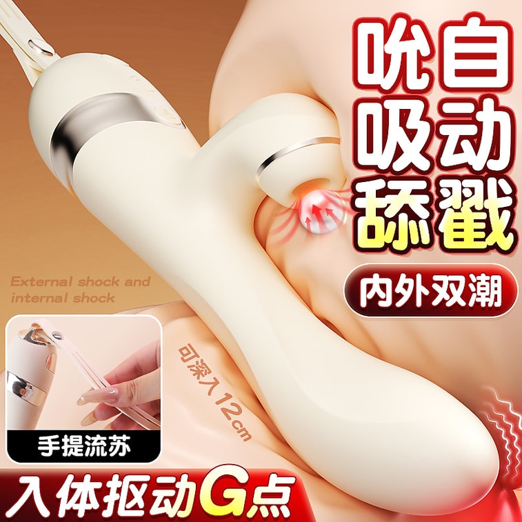 Magic Finger Vibrator Sucking and Licking Vibrator for Women Multi-functional Masturbator Adult Sex Toy 1 piece 3