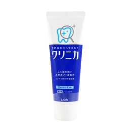 日本LION獅王 CLINICA酵素潔淨美白防蛀修護牙膏 清爽薄荷味 130g
