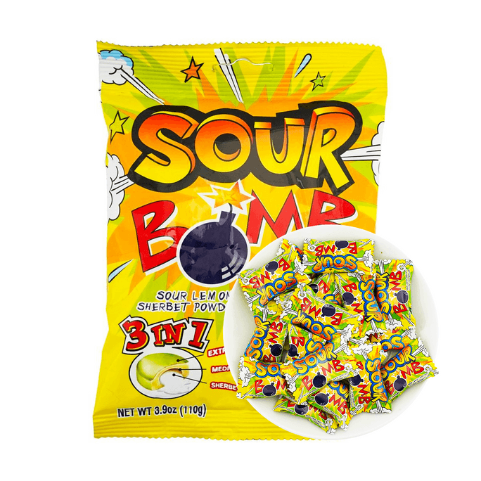 Lemon Candy with Sherbet Filling, 4 oz
