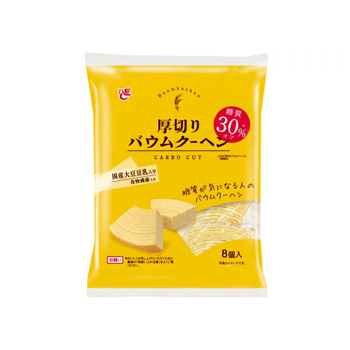 Cake Series Thick Bam Cake 30% Low Sugar Soy Milk