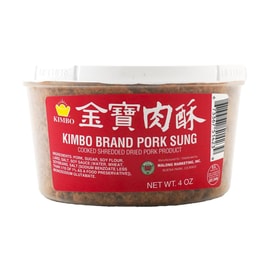 台湾KIMBO金宝 肉酥 113g【营养高蛋白佐餐肉松】【 USDA认证】