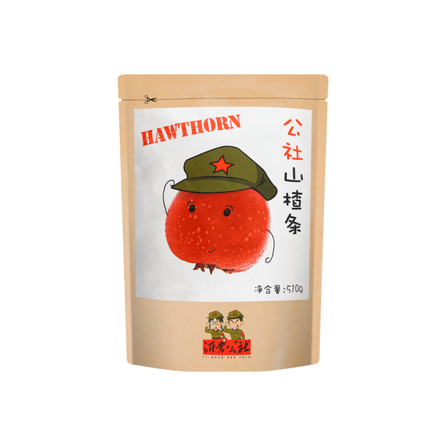 沂蒙公社 山楂条 510g