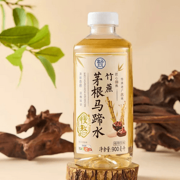 盒马 匠心慢熬竹蔗茅根马蹄水 养生植物饮料  900ml【配料干净】【清热解毒 润肺化痰】【清甜香醇 淡雅回甘】