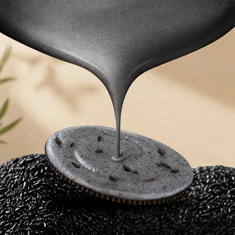 Thin And Crispy Sandwich Cookies,Rich Black Sesame Flavor ,2.19 oz *3【3 Pack】【Low Sugar】 4