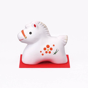 Yaoshi Kiln - Auspicious Plum Blossom Figurine for the Year of the Horse (1 piece)