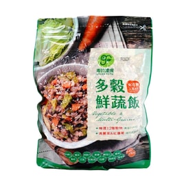 台灣日正 GREEN FARM青的農場 多穀鮮蔬飯 1000g【大麥仁糙米燕麥綠豆小米蕎麥等12種穀物】【混合雜糧米】
