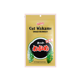 Cut Wakame Dried Seaweed - Sea Kelp , 5 oz 【For Miso Soup, Ramen, and Sushi】