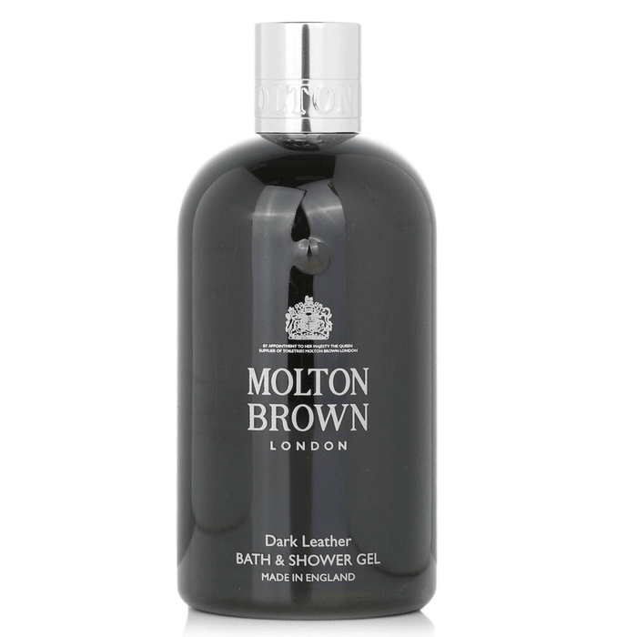 Dark Leather Bath & Shower Gel 014082  300ml/10oz