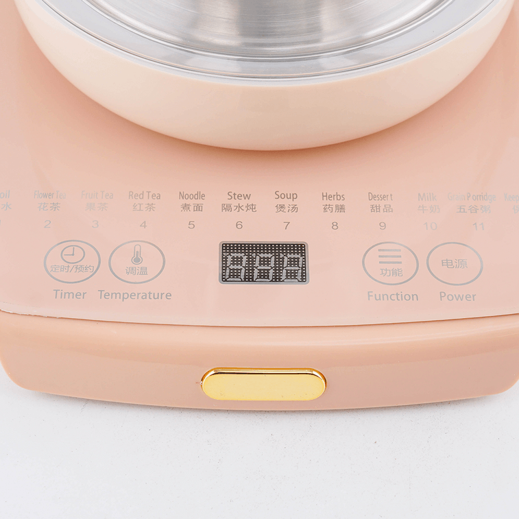 Kettle Cooker Health-Care Beverage Maker Tea Maker 1.8L Pink 3