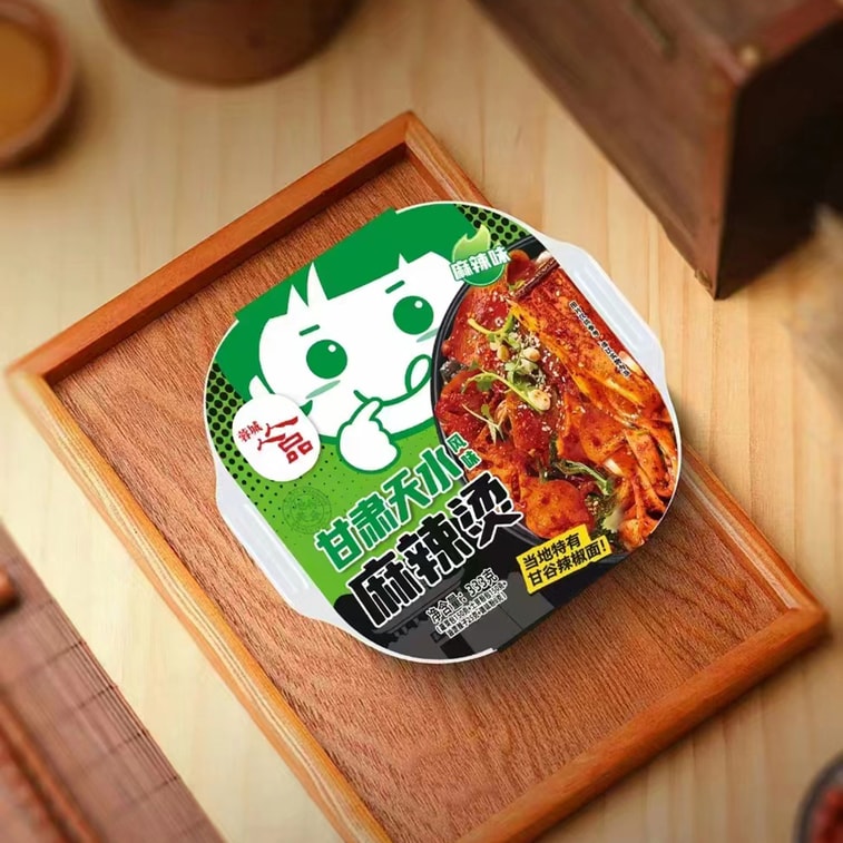 人人品 甘肅天水風味麻辣燙(麻辣味+香辣味 ) 333g * 2盒 2種口味兼得 6