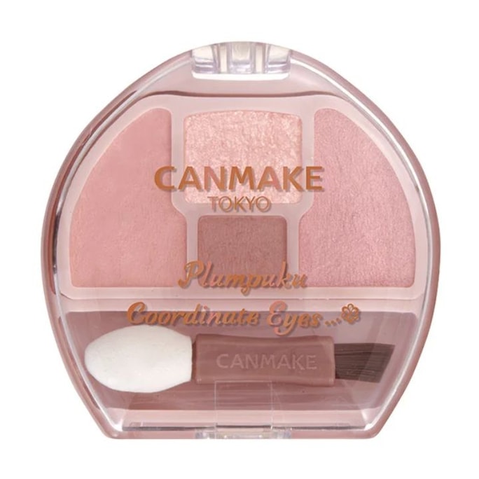 CANMAKE Tear Bag Four-Color Eyeshadow Palette #02 pink