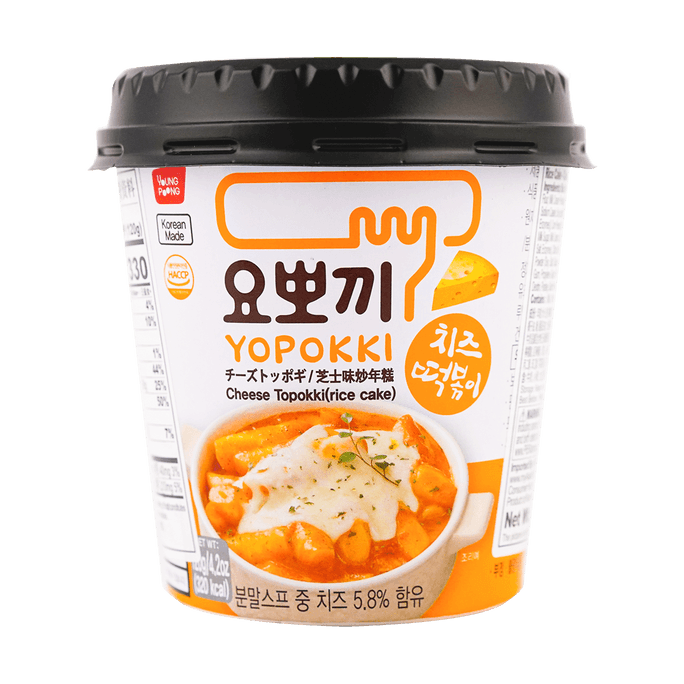 Cheese Tteokbokki - Rice Cake, 4.2 oz