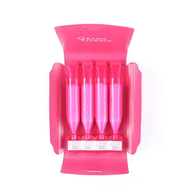 グランドリンケージ 4+ ヘアトリートメント（傷んだ髪用）、0.32オンス×4 4