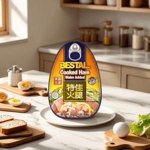 BESTAL Cooked Ham, 16.01 oz *3【3 Pack】