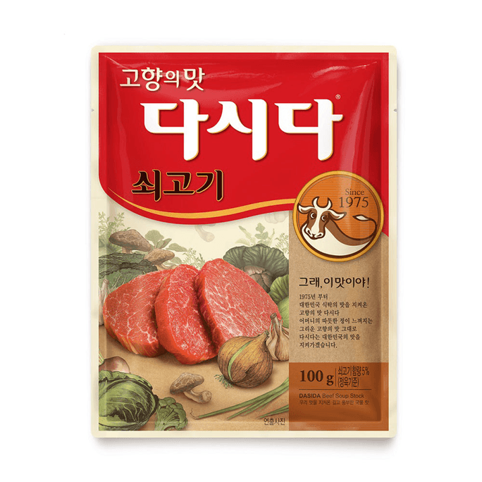 韩国CHE IL JEDANG希杰  牛肉粉 Dasida100g