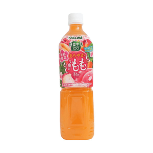 Vegetable Life 100 ミックス 3種 ピーチジュース 24.34 fl oz 【季節限定】【無糖】