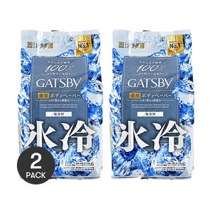日本MANDOM曼丹 GATSBY杰士派 冰感止汗身体湿巾 无香型 大容量 30枚 *2【2份超值装】