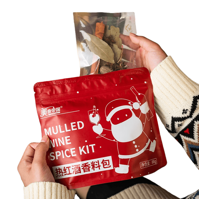 【中国直邮】 美食帝国 热红酒香料包88g*1袋