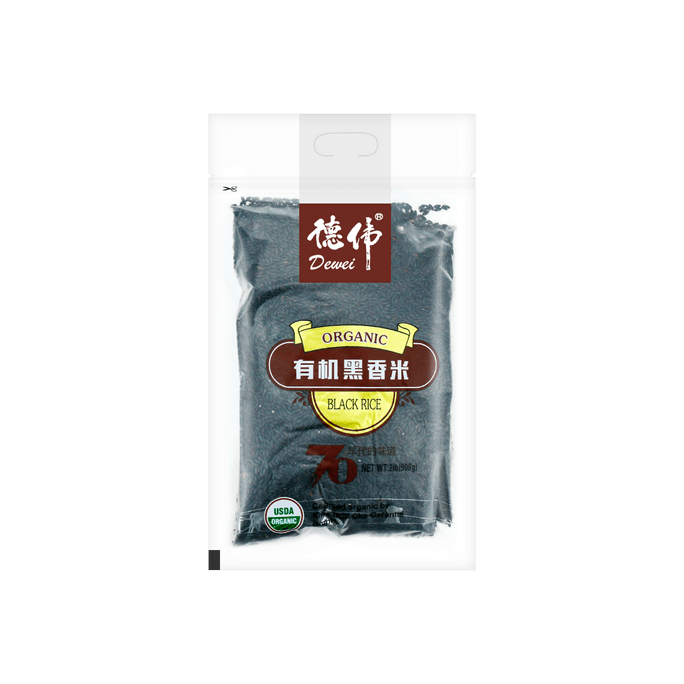 德偉 黑香米 雜糧黑米米 908g