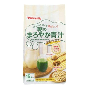 【日本直送】ヤクルト豆乳グリーンジュース（15袋入り） - 栄養満点のグリーンジュース。野菜と果物の栄養が豊富で、手軽に飲めるヘルシーな毎日のドリンクです。