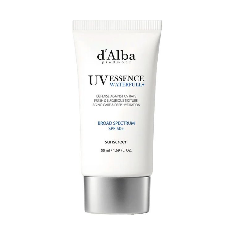 韩国D'ALBA黛尔珀 水感精华防晒霜 24H保湿 SPF50+ 50ml 抗老修护 深层保湿 提升持妆 敏感肌可用 3